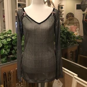 Christian Dior NWT Knit Shirt Long Sleeve US Size8